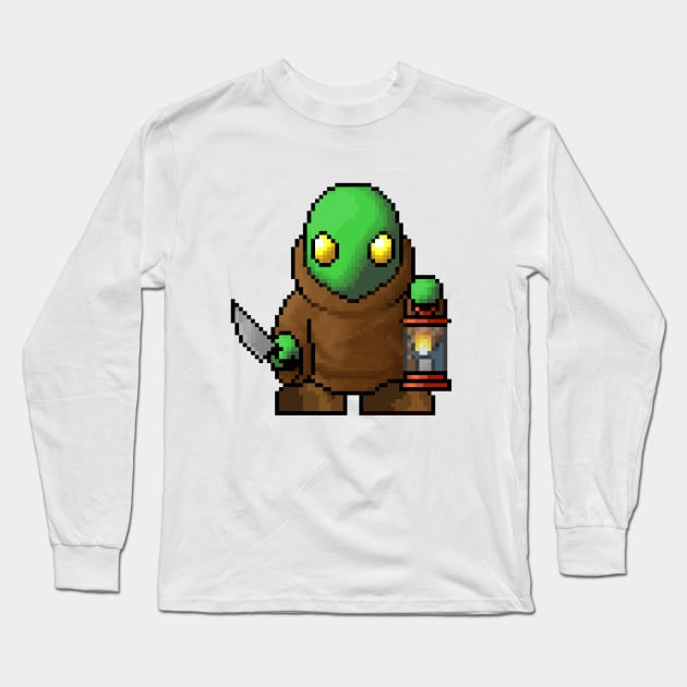 Pixelart Tonberry Long Sleeve T-Shirt by PixelKnight